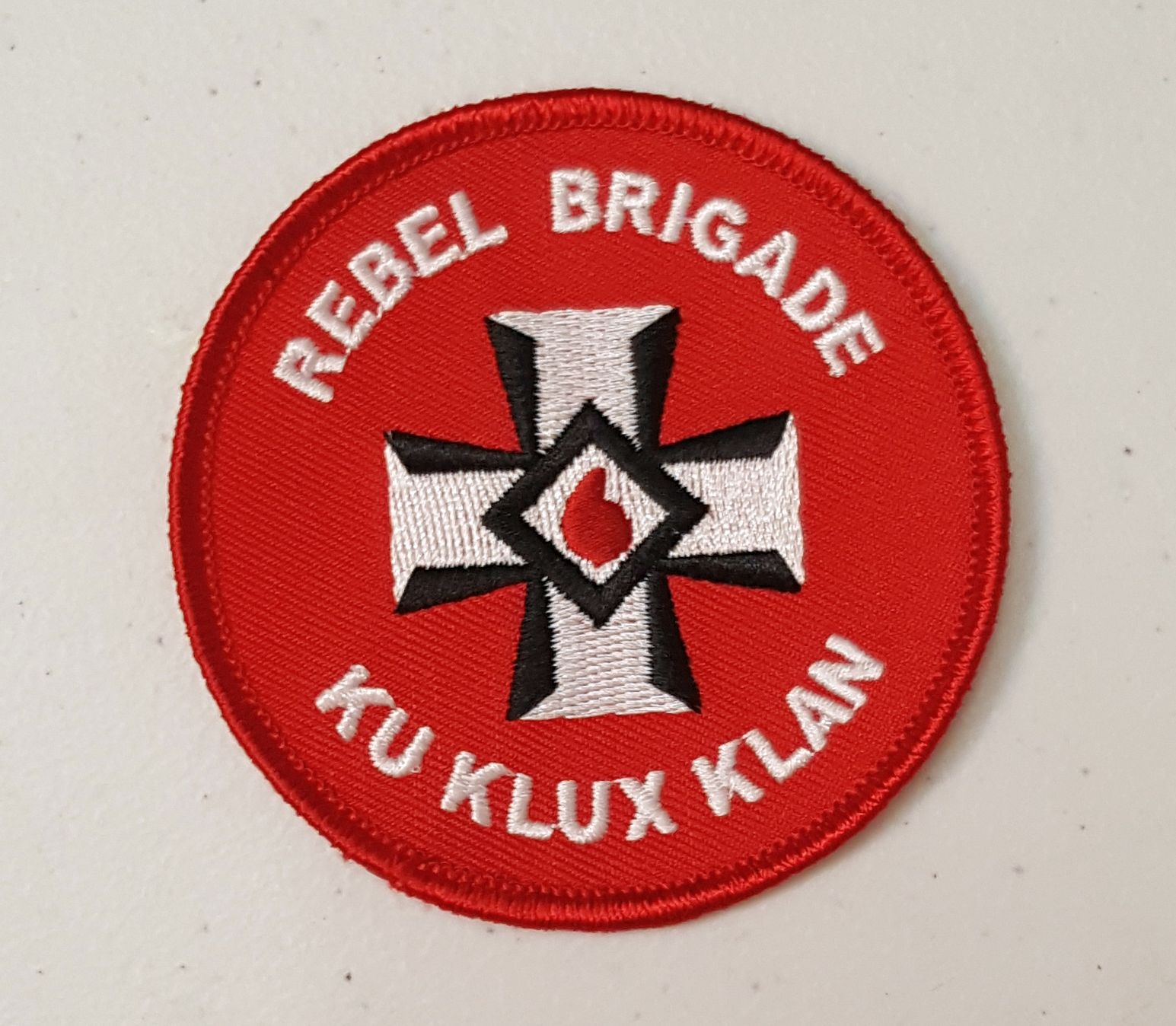 Blood Drop Badge MIOAK Rebel Brigade Patch KKK Ku Klux Klan – VonAcht.com