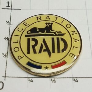 France Raid Badge Mini Pin Tie Tack Lapel Police Nationale Badge GIGN Gendarmerie