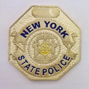 New York State Police Badge Mini Pin NYSP Trooper Highway Patrol Lapel Tie Tack