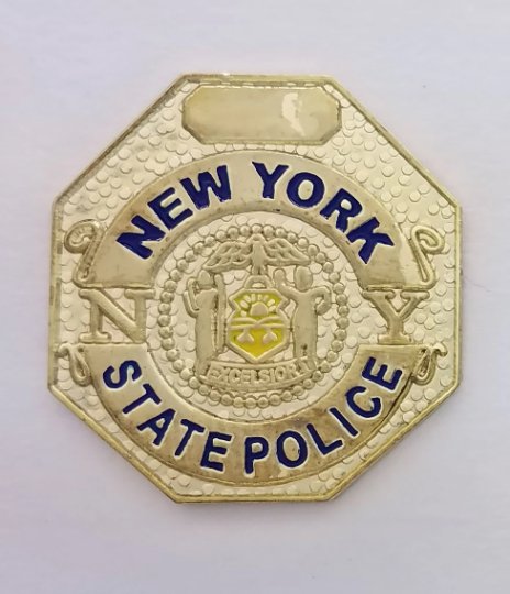 New York State Police Badge Mini Pin NYSP Trooper Highway Patrol Lapel Tie Tack