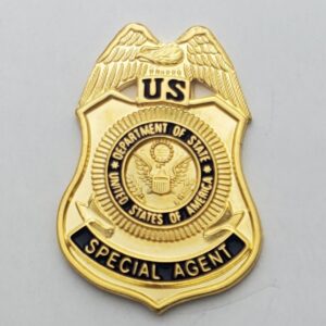 US Department of State Special Agent Badge Mini Pin Lapel Hat Tie Tack USDS DSS