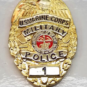 US Marine Corps MP Badge Mini Pin Hat Tac Lapel USMC