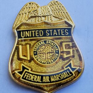 US Federal Air Marshal Mini Pin Lapel Tie Tack Aviation Administration FAA