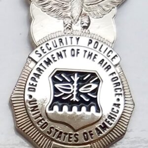 USAF Department of the Airforce Security Police Badge Mini Pin Lapel Hat Tie Tack