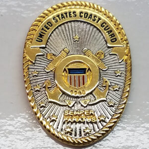 USCG Mini Pin Lapel Hat Tie Tack US Coast Guard Badge Semper Paratus Reserve